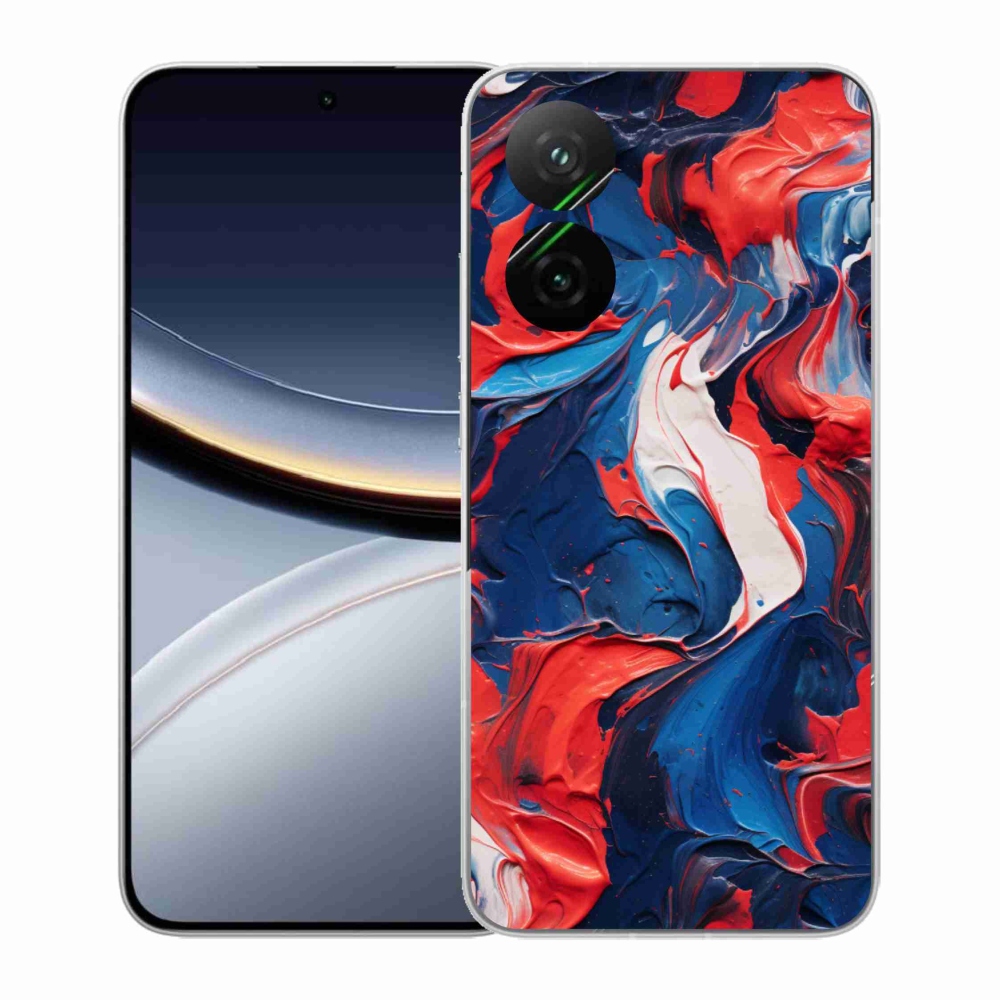 Gelový kryt mmCase na Xiaomi Poco F7 5G - abstraktní motiv 7