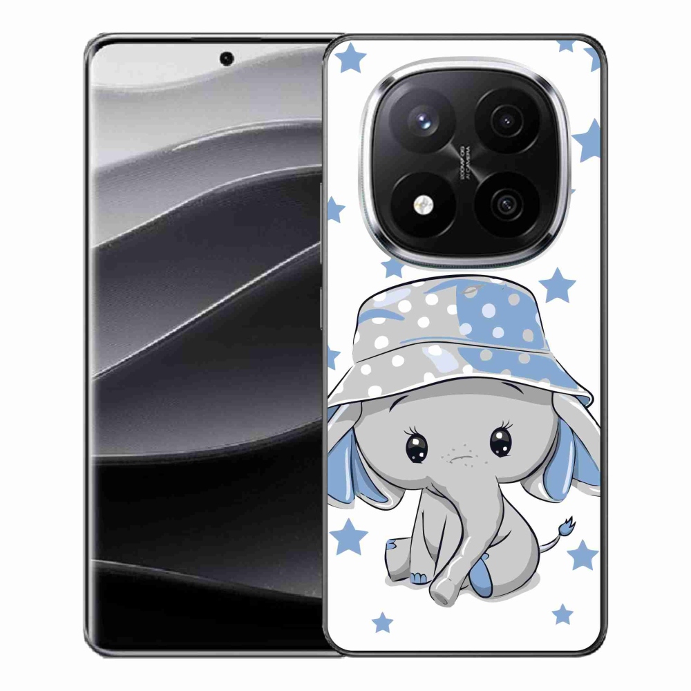 Gelový kryt mmCase na Xiaomi Redmi Note 14 Pro+ 5G - modrý slon