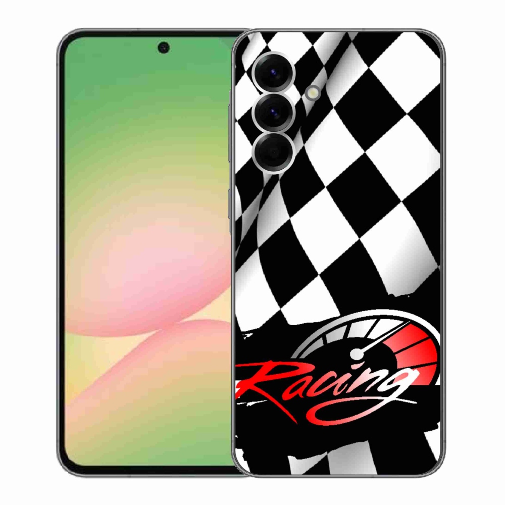 Gelový kryt mmCase na Samsung Galaxy A56 5G - závodění