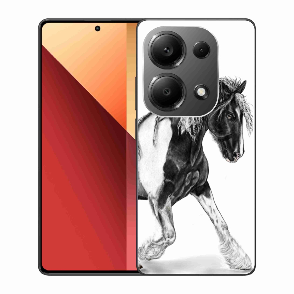 Gelový kryt mmCase na Xiaomi Redmi Note 13 Pro 4G/Poco M6 Pro - kůň