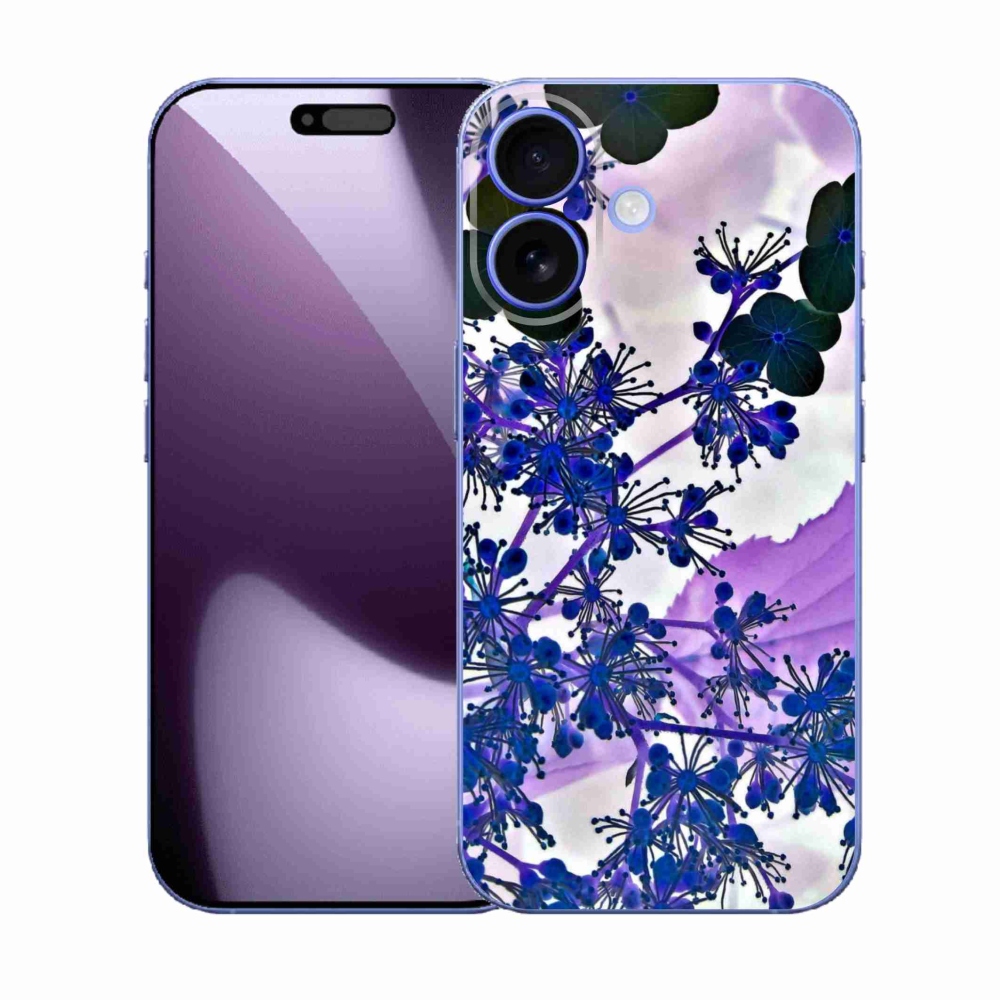 Gelový kryt mmCase na iPhone 17 - květ hortenzie