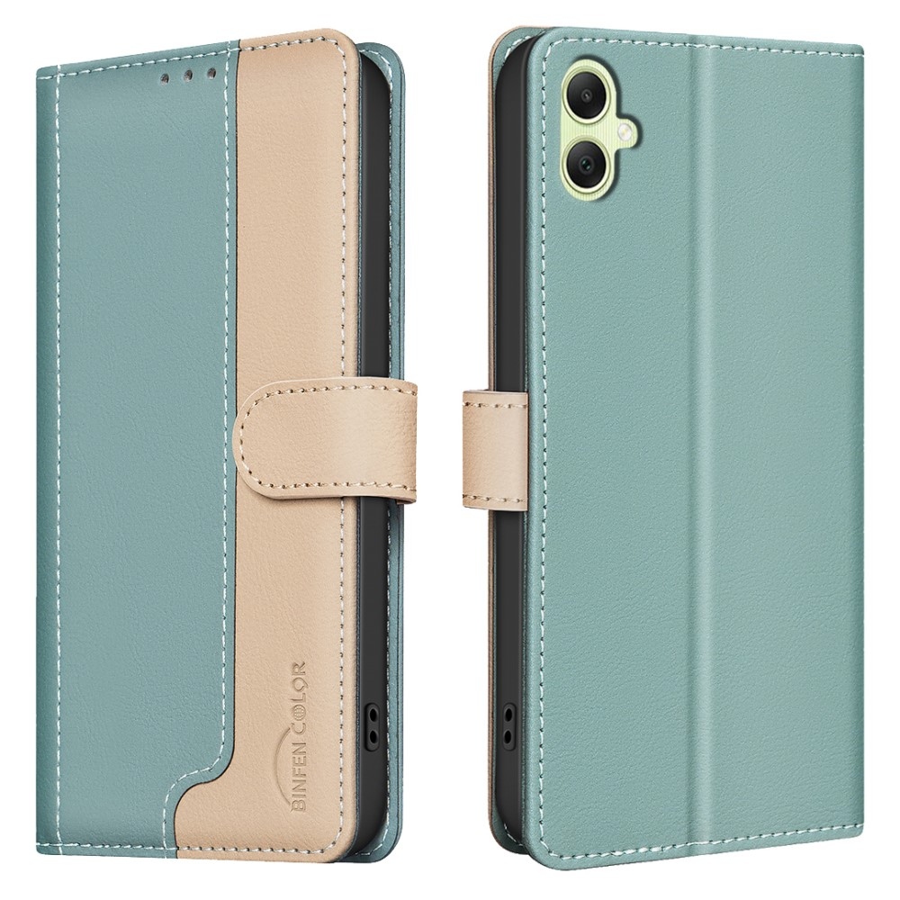 BNF DUO knížkové pouzdro na Samsung Galaxy A06 4G - zelené