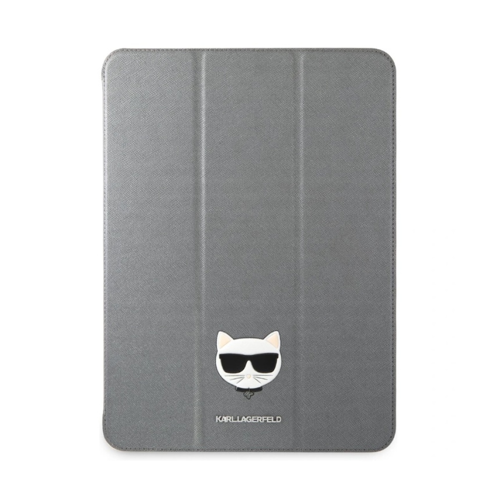 Karl Lagerfeld Choupette Head Saffiano pouzdro iPad Pro 12.9