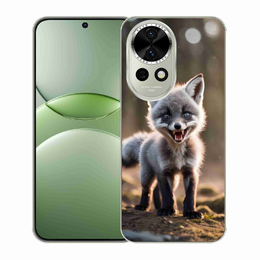Gelový kryt mmCase na Huawei Nova 13 5G - rozzuřená liška