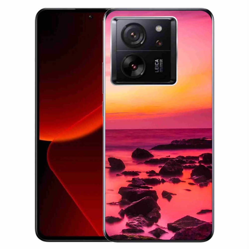 Gelový kryt mmCase na Xiaomi 13T/13T Pro - moře a záře