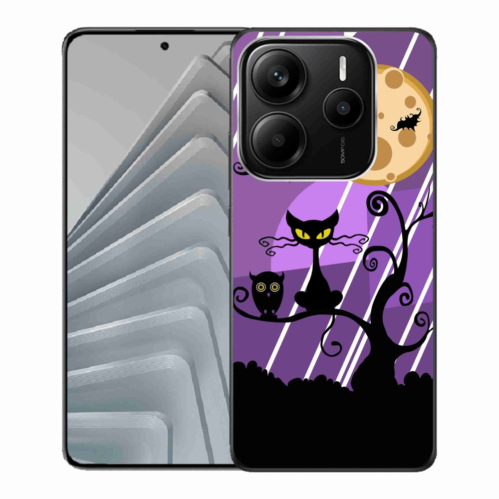 Gelový kryt mmCase na Xiaomi Redmi Note 14 5G - halloween