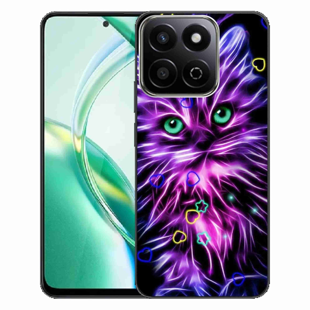 Gelový kryt mmCase na Honor 200 Smart 5G - abstraktní kočka