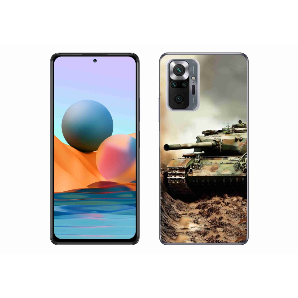 Gelový kryt mmCase na Xiaomi Redmi Note 10 Pro - tank