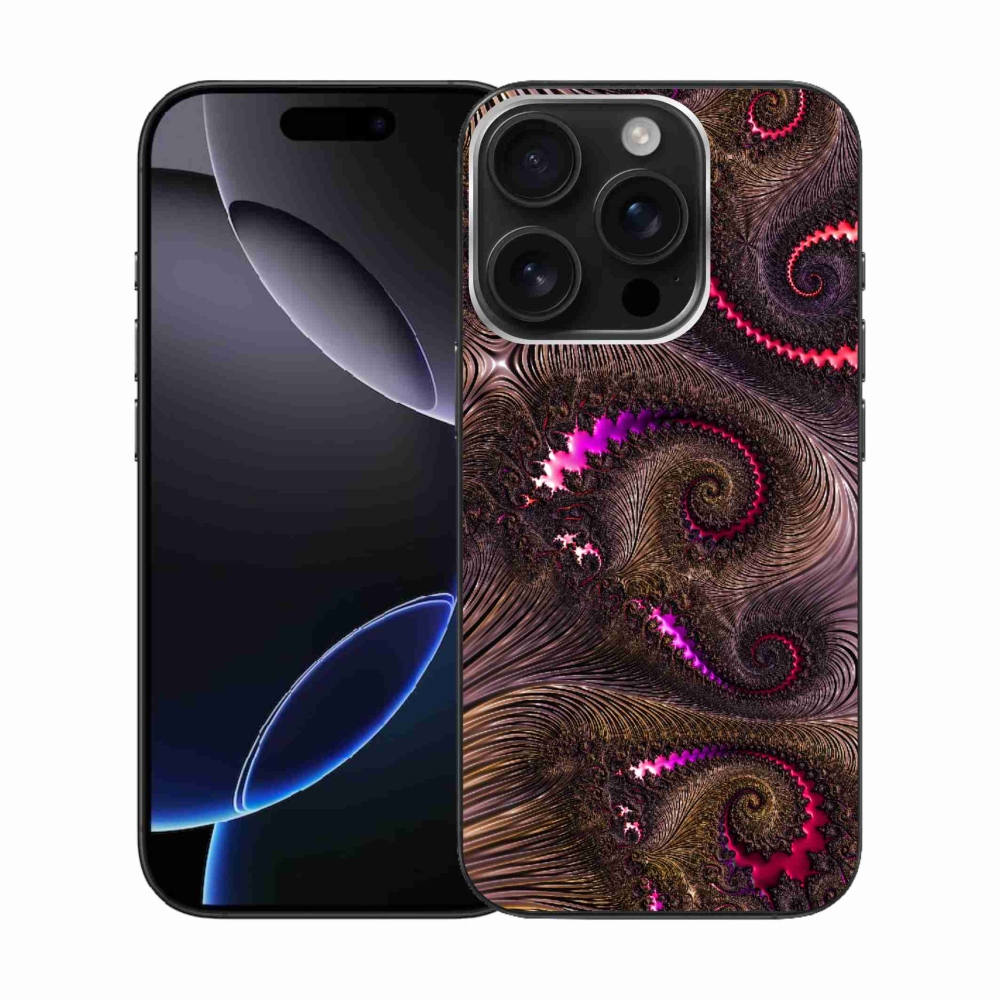 Gelový kryt mmCase na iPhone 16 Pro - abstraktní motiv 24