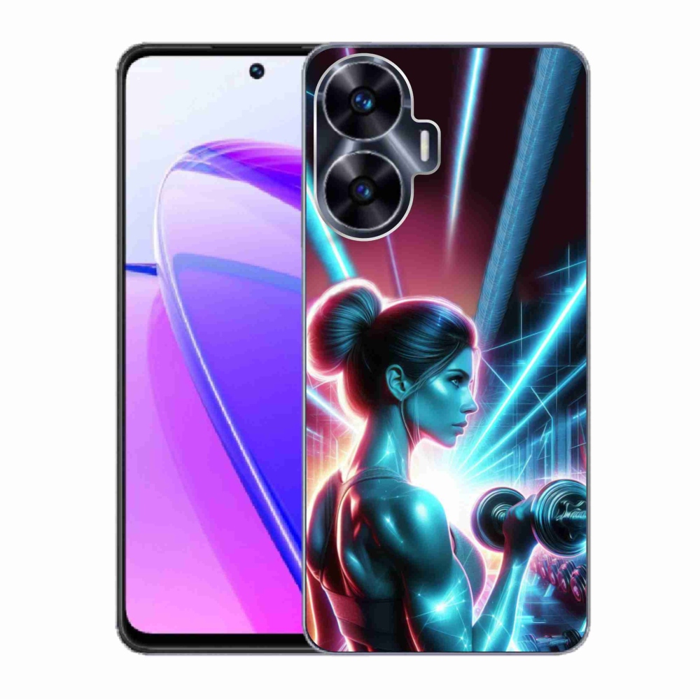 Gelový kryt mmCase na Realme C55 - posilování