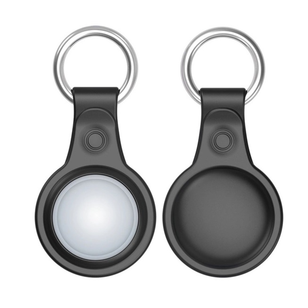 DUX silikonový obal na Apple AirTag sada 4ks - černý/modrý/růžový/zelený