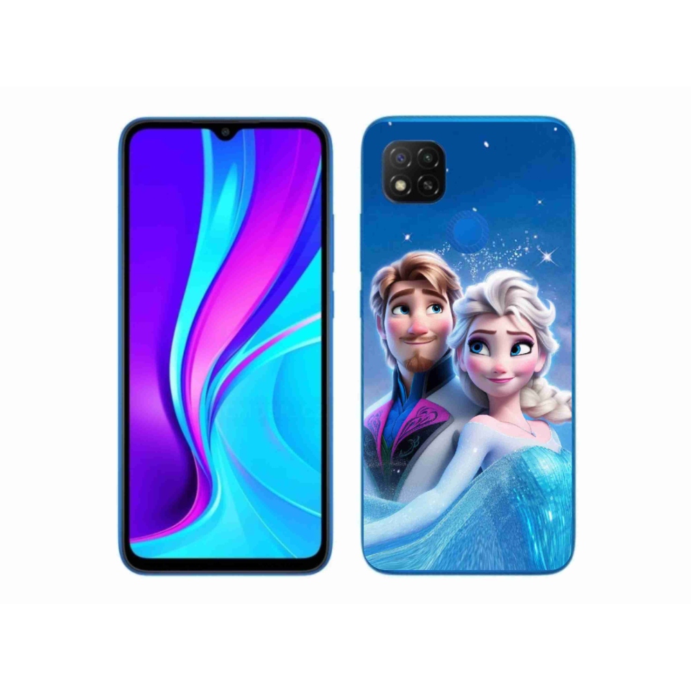 Gelový kryt mmCase na Xiaomi Redmi 9C - ledové království 1