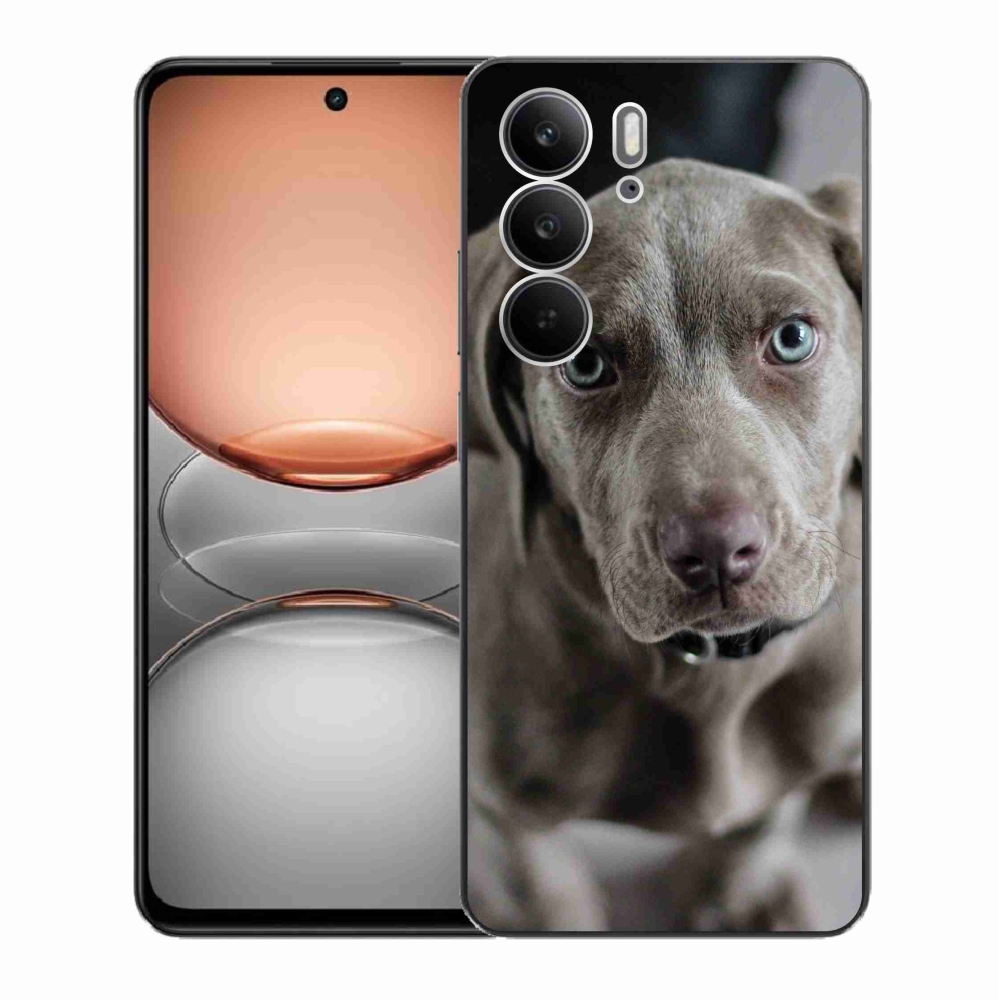 Gelový kryt mmCase na Realme C75 - výmarský ohař