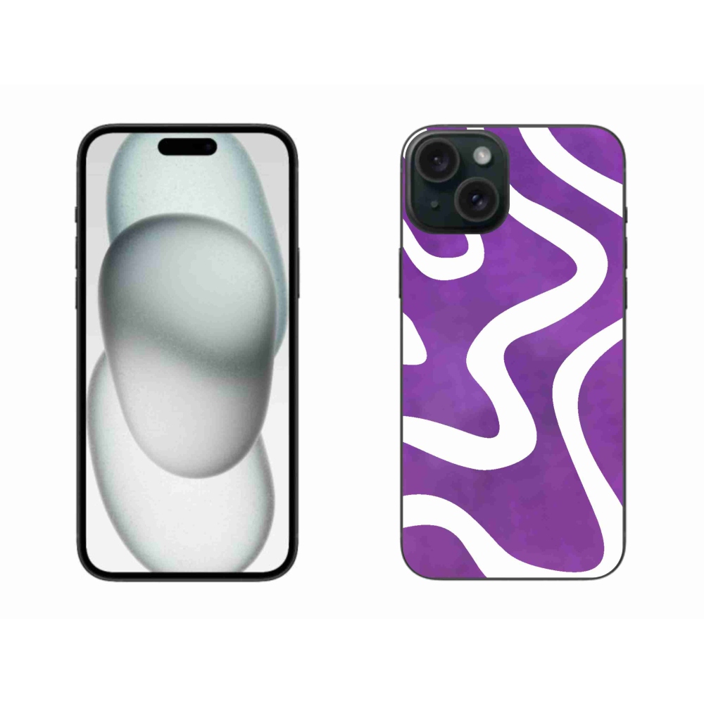 Gelový kryt mmCase na iPhone 15 Plus - abstrakt 30
