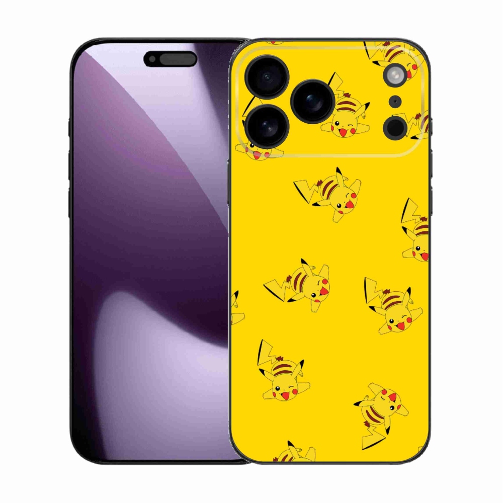 Gelový kryt mmCase na iPhone 17 Pro Max - pikachu
