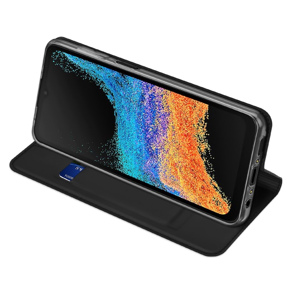 DUX knížkové pouzdro na Samsung Galaxy Xcover 7 Pro - černé