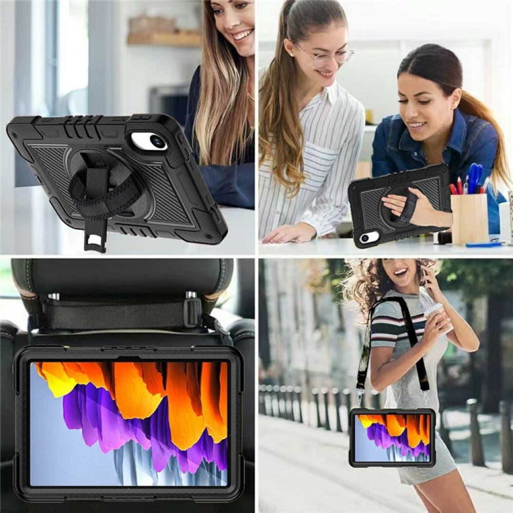 Strape odolný kryt s úchopem na ruku a popruhem na Xiaomi Redmi Pad 2 - černý