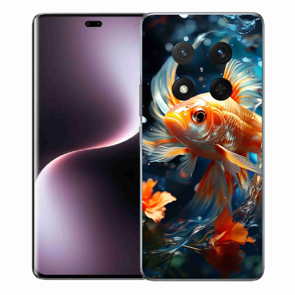 Gelový kryt mmCase na Honor Magic 7 Lite 5G - rybka