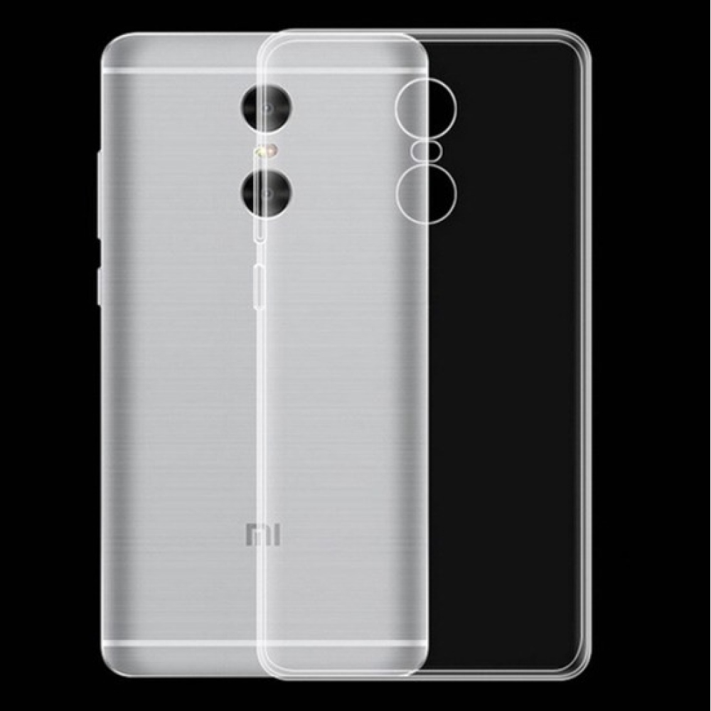 Průhledný gelový obal na Xiaomi Redmi NOTE 4 - průhledný