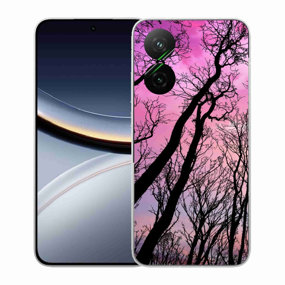 Gelový kryt mmCase na Xiaomi Poco F7 5G - opadané stromy