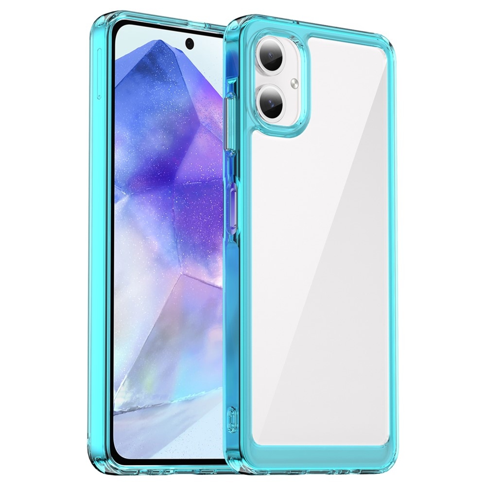 Gelový obal s pevnými zády na Samsung Galaxy A06 4G - světlemodrý