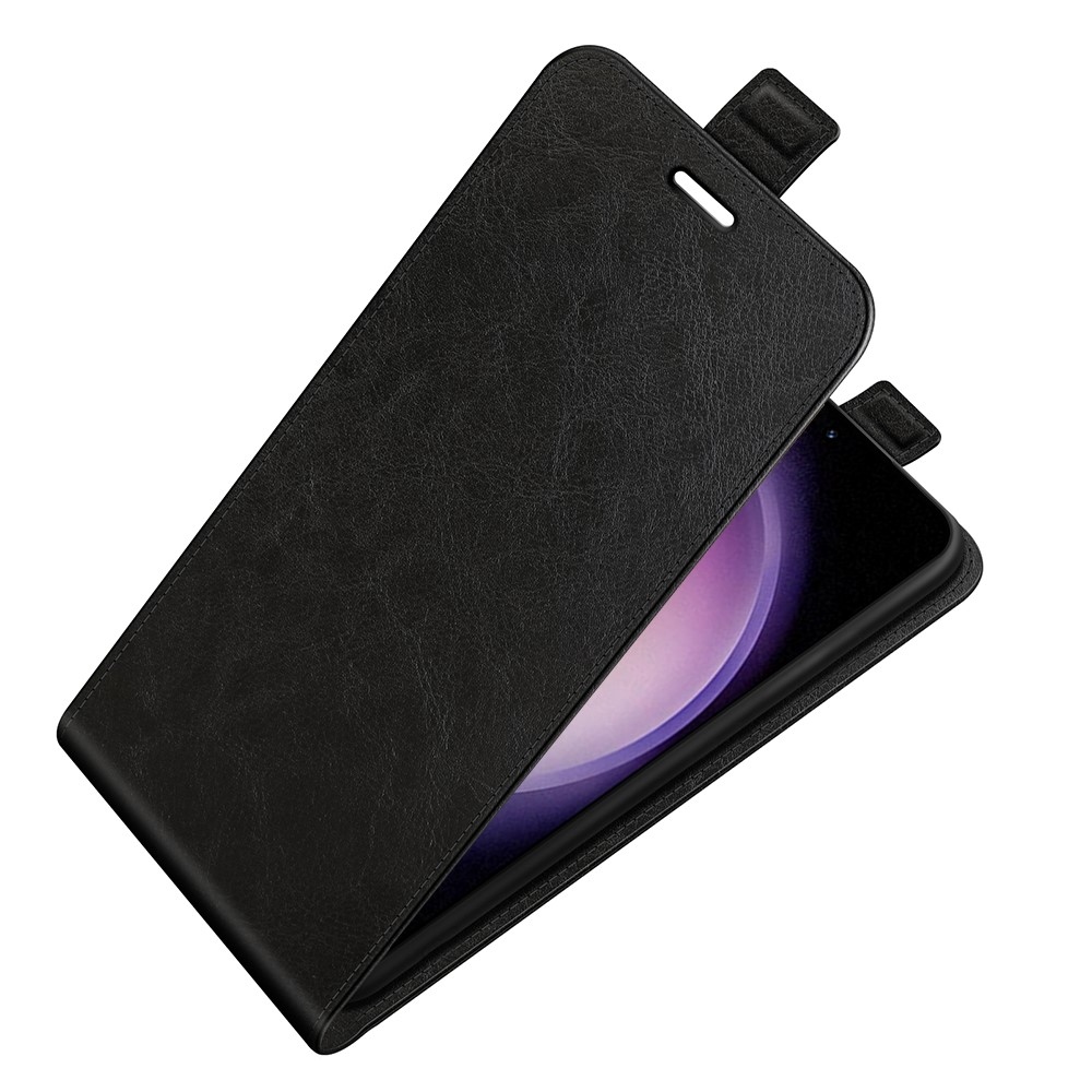 Vertical knížkové pouzdro na Samsung Galaxy S23 FE - černé