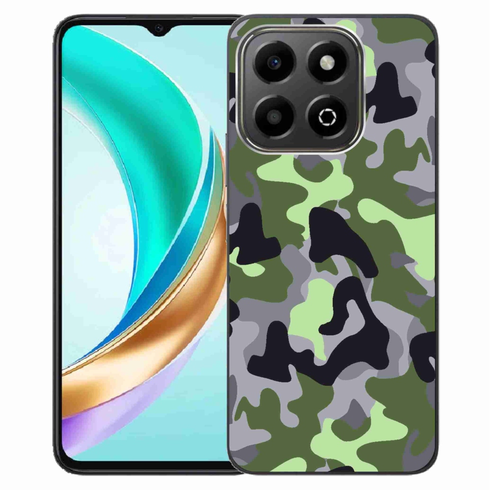 Gelový kryt mmCase na Honor X6b - maskáčový vzor 7