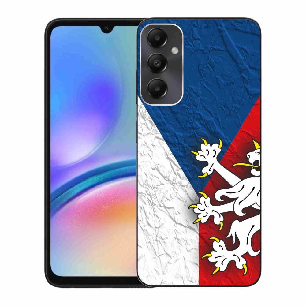 Gelový kryt mmCase na Samsung Galaxy A05s - česká vlajka 1