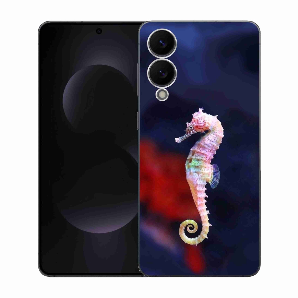 Gelový kryt mmCase na Samsung Galaxy S25 Edge - mořský koník