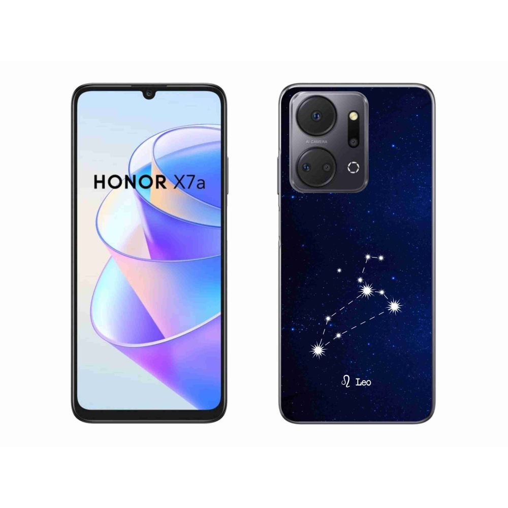 Gelový kryt mmCase na Honor X7a - souhvězdí Lva