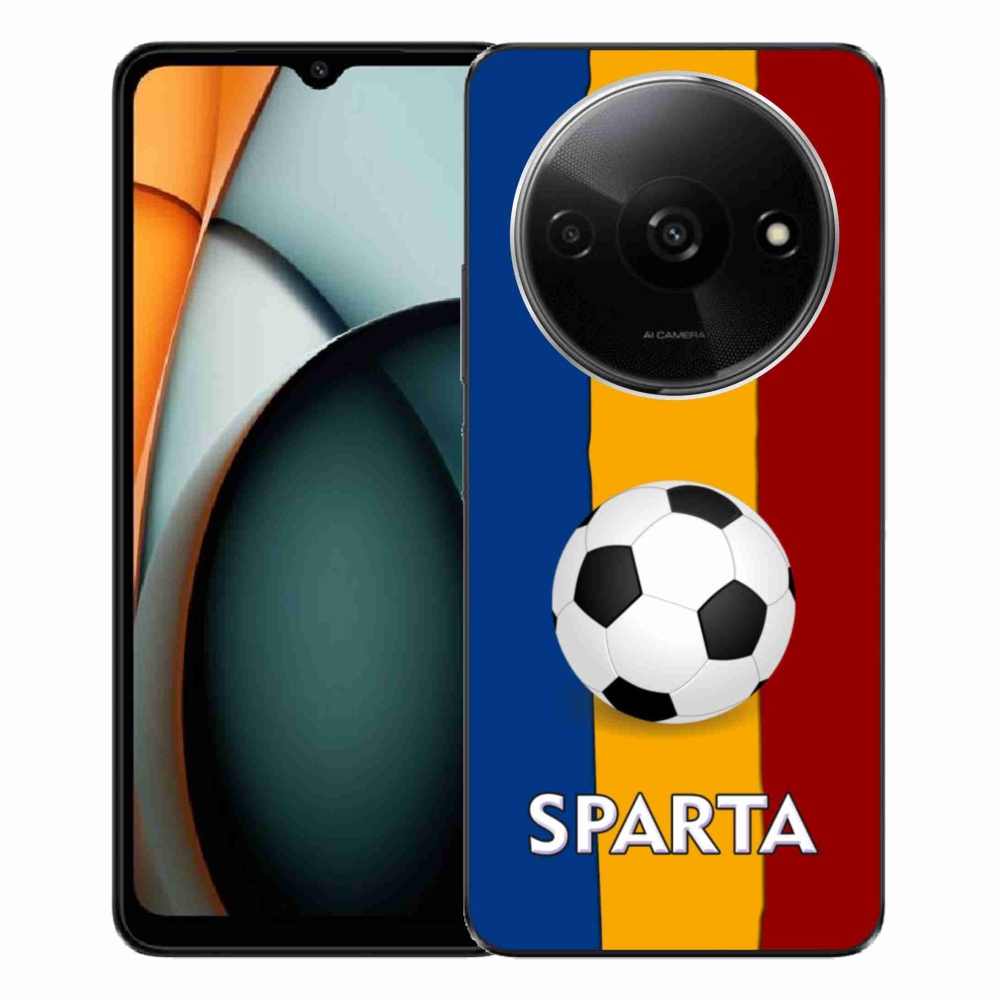 Gelový kryt mmCase na Xiaomi Redmi A3 - fotbal 1