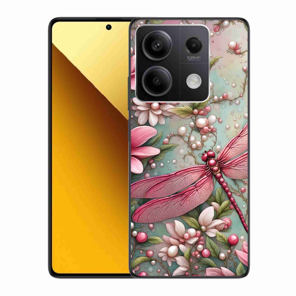 Gelový kryt mmCase na Xiaomi Redmi Note 13 5G - vážka