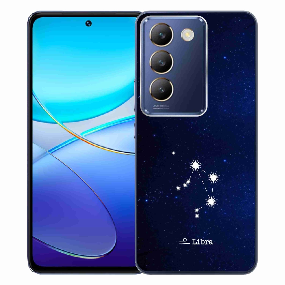 Gelový kryt mmCase na Vivo V40 SE 4G/5G - souhvězdí Váhy