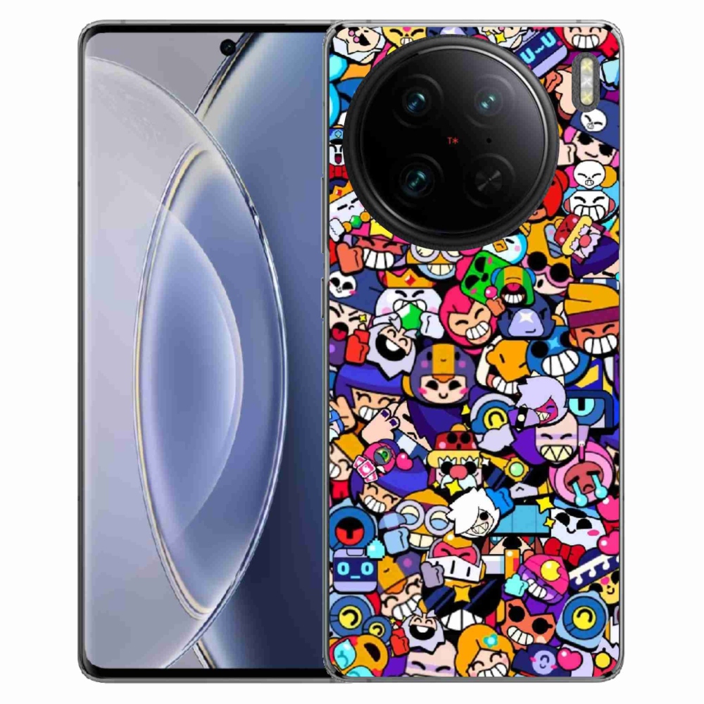 Gelový kryt mmCase na Vivo X90 Pro - brawl stars 2