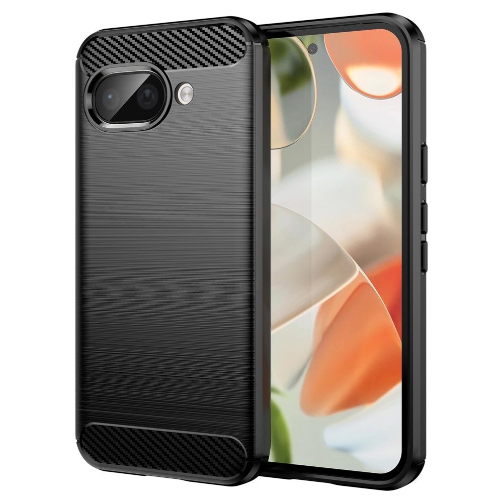 Carbon odolný gelový obal na Google Pixel 9a - černý