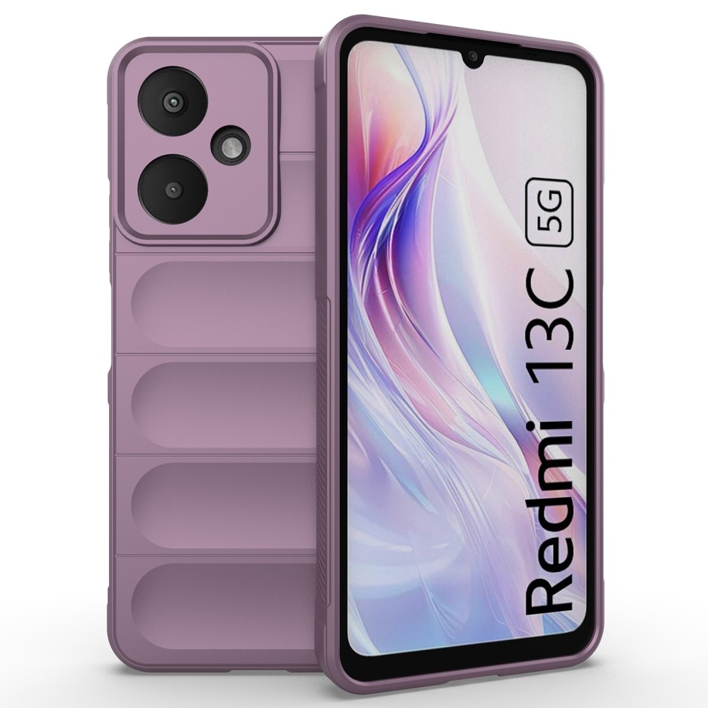 Rugg odolný gelový obal na Xiaomi Redmi 13C 5G - světlefialový