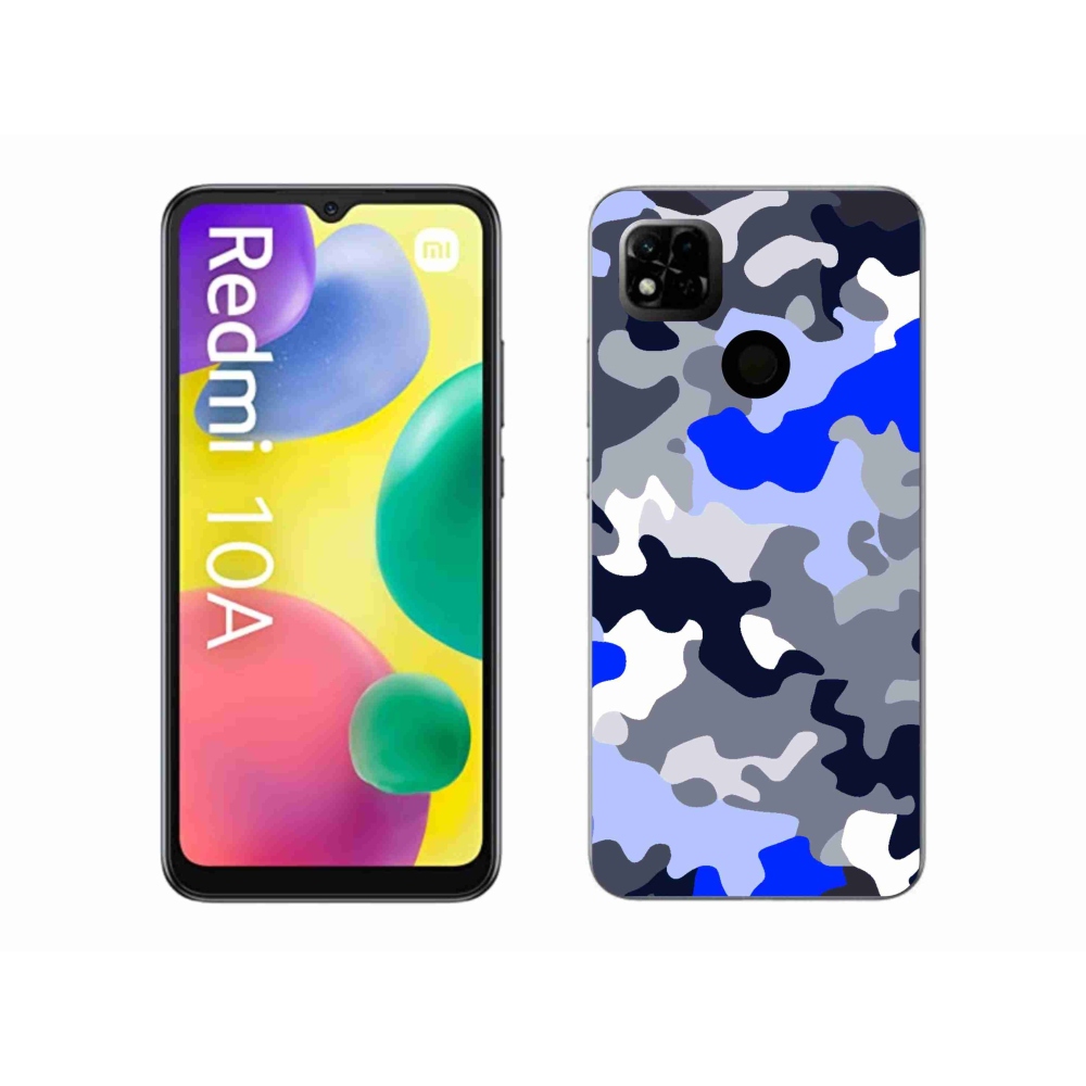 Gelový kryt mmCase na Xiaomi Redmi 10A - maskáčový vzor 8