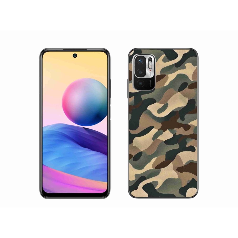 Gelový kryt mmCase na Xiaomi Poco M3 Pro/5G - maskáčový vzor 11