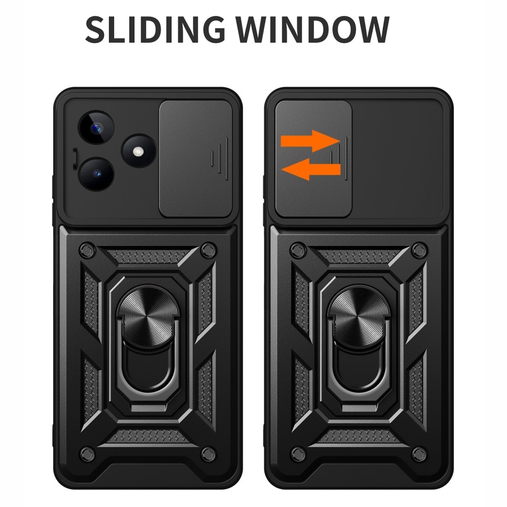 Slide odolný kryt na Realme C51/C53 - černý