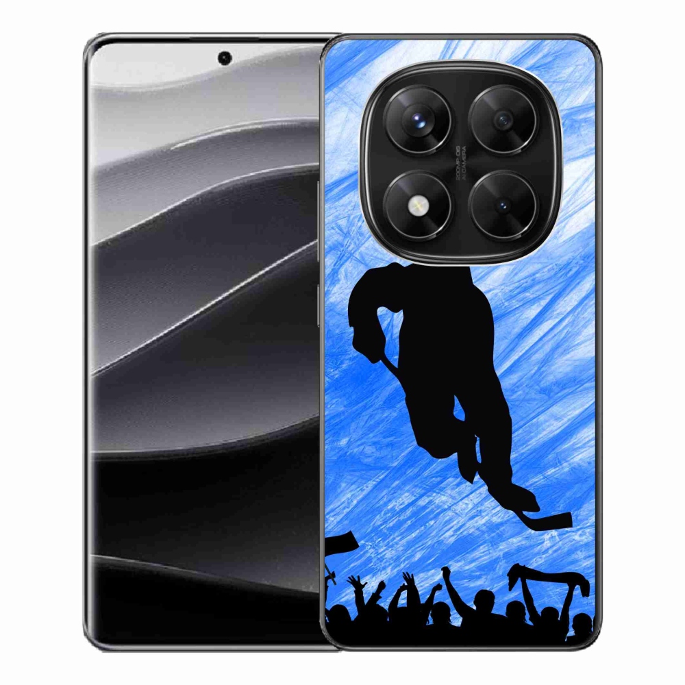Gelový kryt mmCase na Xiaomi Redmi Note 14 Pro 5G/Poco X7 5G - hokejový hráč
