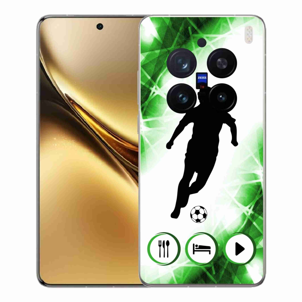 Gelový kryt mmCase na Vivo X200 Pro 5G - fotbalista