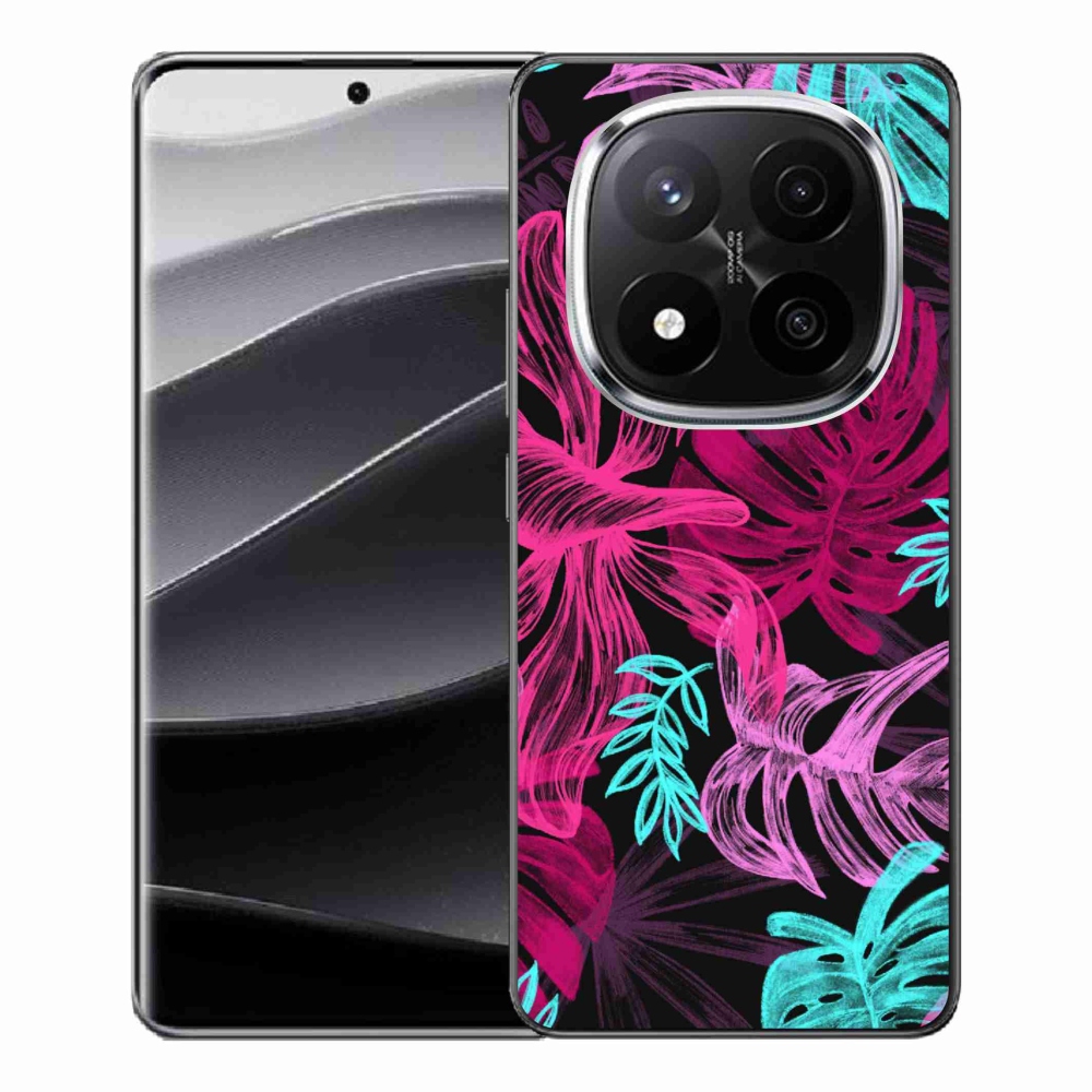 Gelový kryt mmCase na Xiaomi Redmi Note 14 Pro+ 5G - květiny 1
