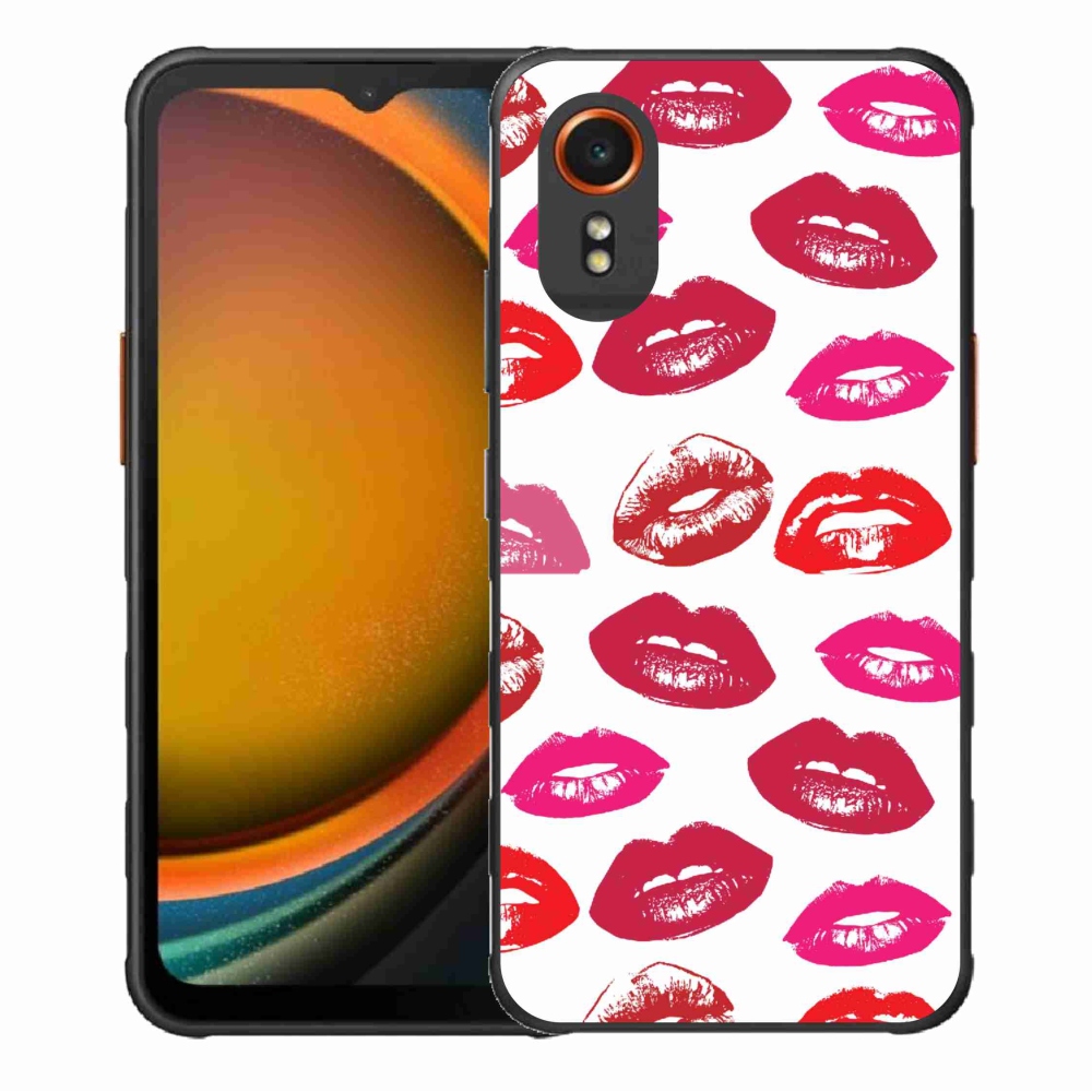 Gelový kryt mmCase na Samsung Galaxy Xcover 7 - rty