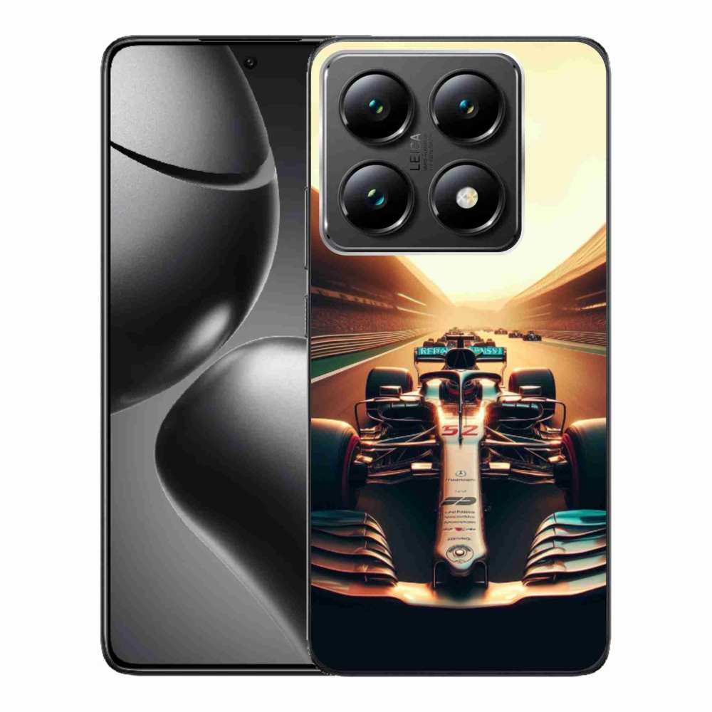 Gelový kryt mmCase na Xiaomi 14T Pro - formule 1