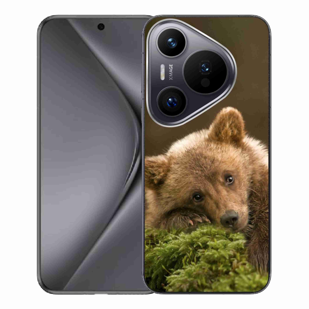 Gelový kryt mmCase na Huawei Pura 70 Pro - medvěd