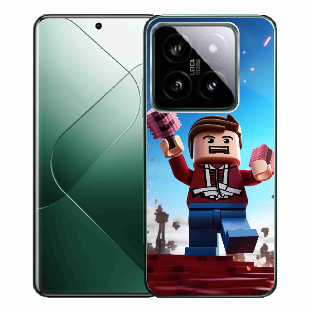 Gelový kryt mmCase na Xiaomi 14 Pro - roblox 2