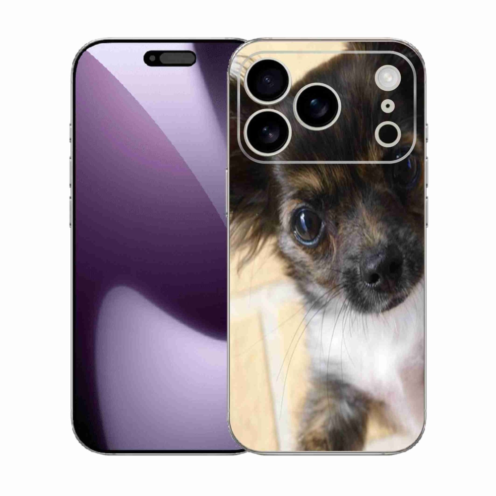 Gelový kryt mmCase na iPhone 17 Pro - čivava 2