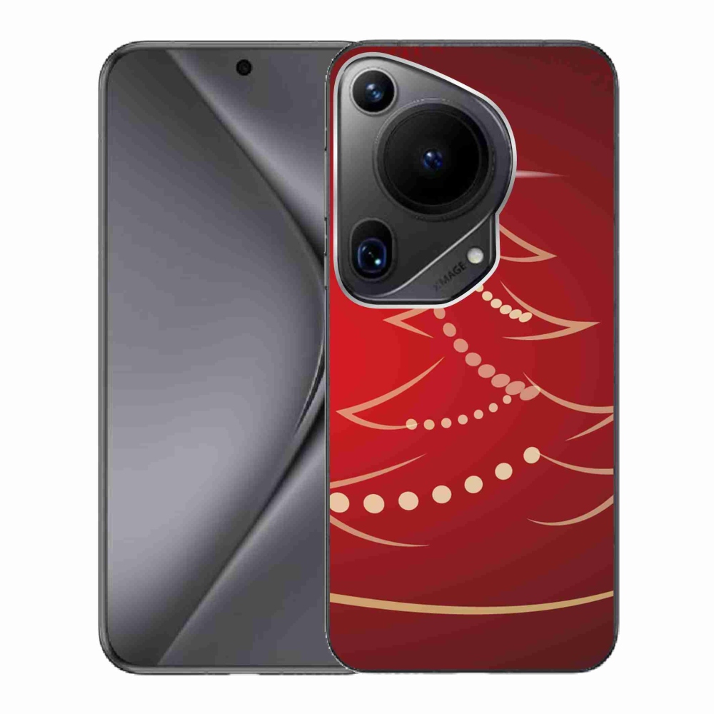 Gelový kryt mmCase na Huawei Pura 70 Ultra - kreslený vánoční stromek