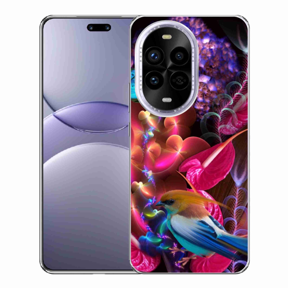 Gelový kryt mmCase na Huawei Nova 13 Pro 5G - barevné květiny