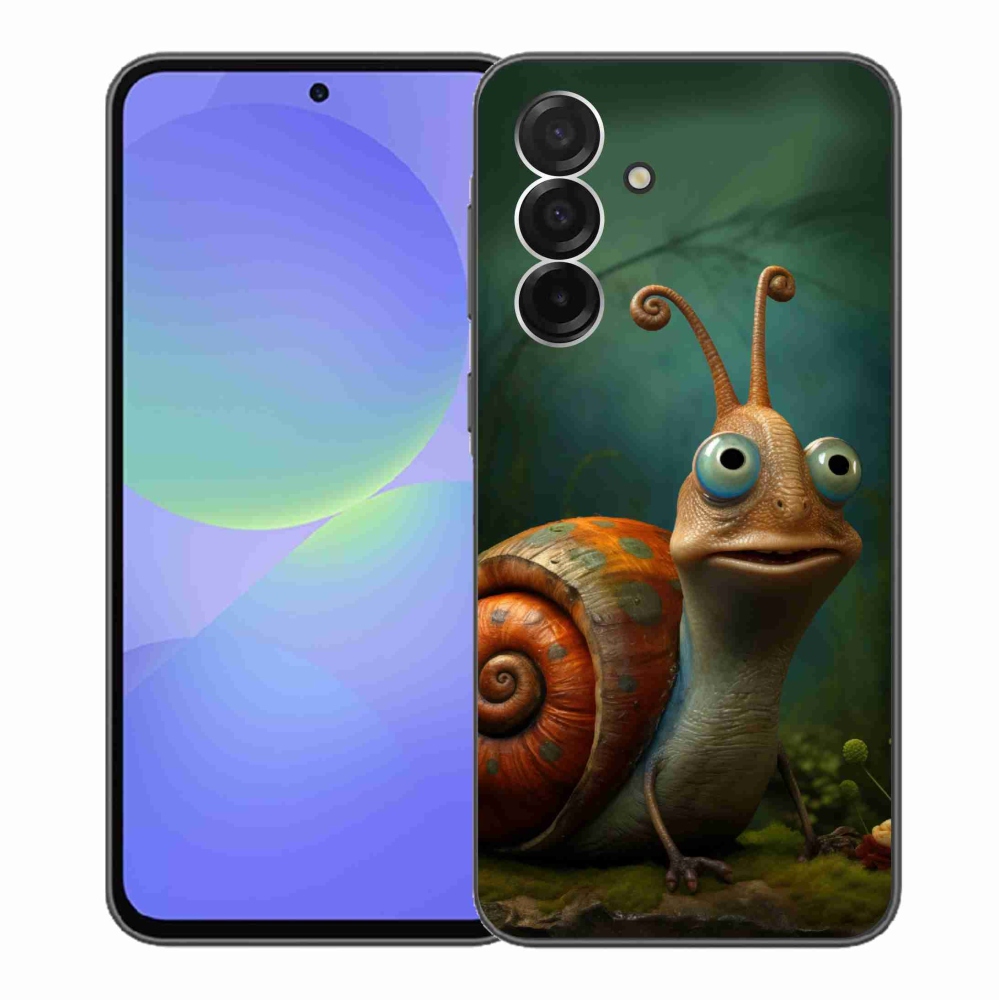 Gelový kryt mmCase na Samsung Galaxy A36 5G - šnek